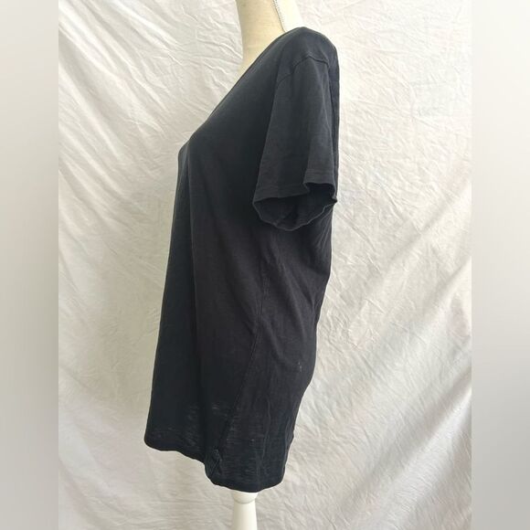 American Giant Womans T-Shirt V-Neck Short Sleeve Large - Picture 3 of 8